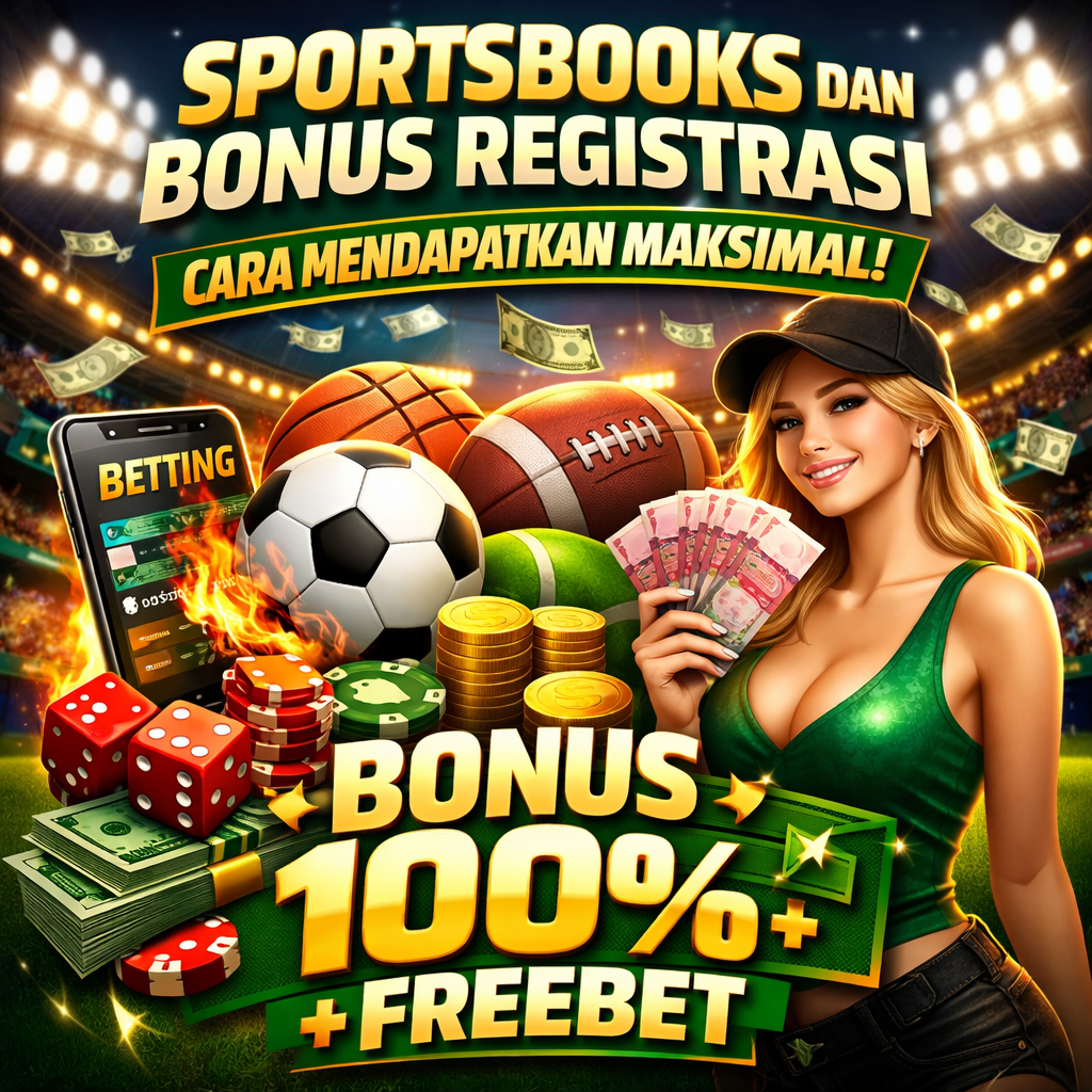 Sportsbooks dan Bonus Registrasi: Cara Mendapatkan Maksimal